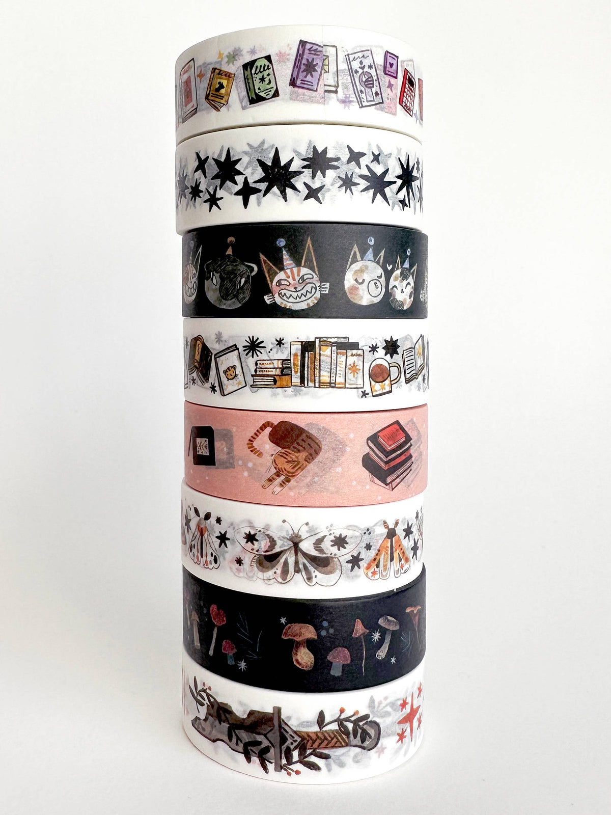 Shelley Couvillion - MUSHROOMS IN AUTUMN | Washi Tape