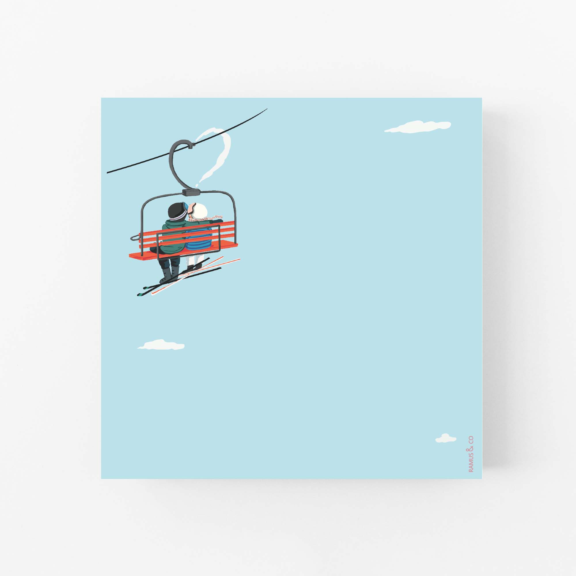 Ramus & Co. - SKI LOVE | Memo Pad