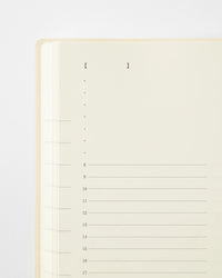 Midori - 2027 1-DAY-1-PAGE (A5 or A6) | MD Notebook Diary