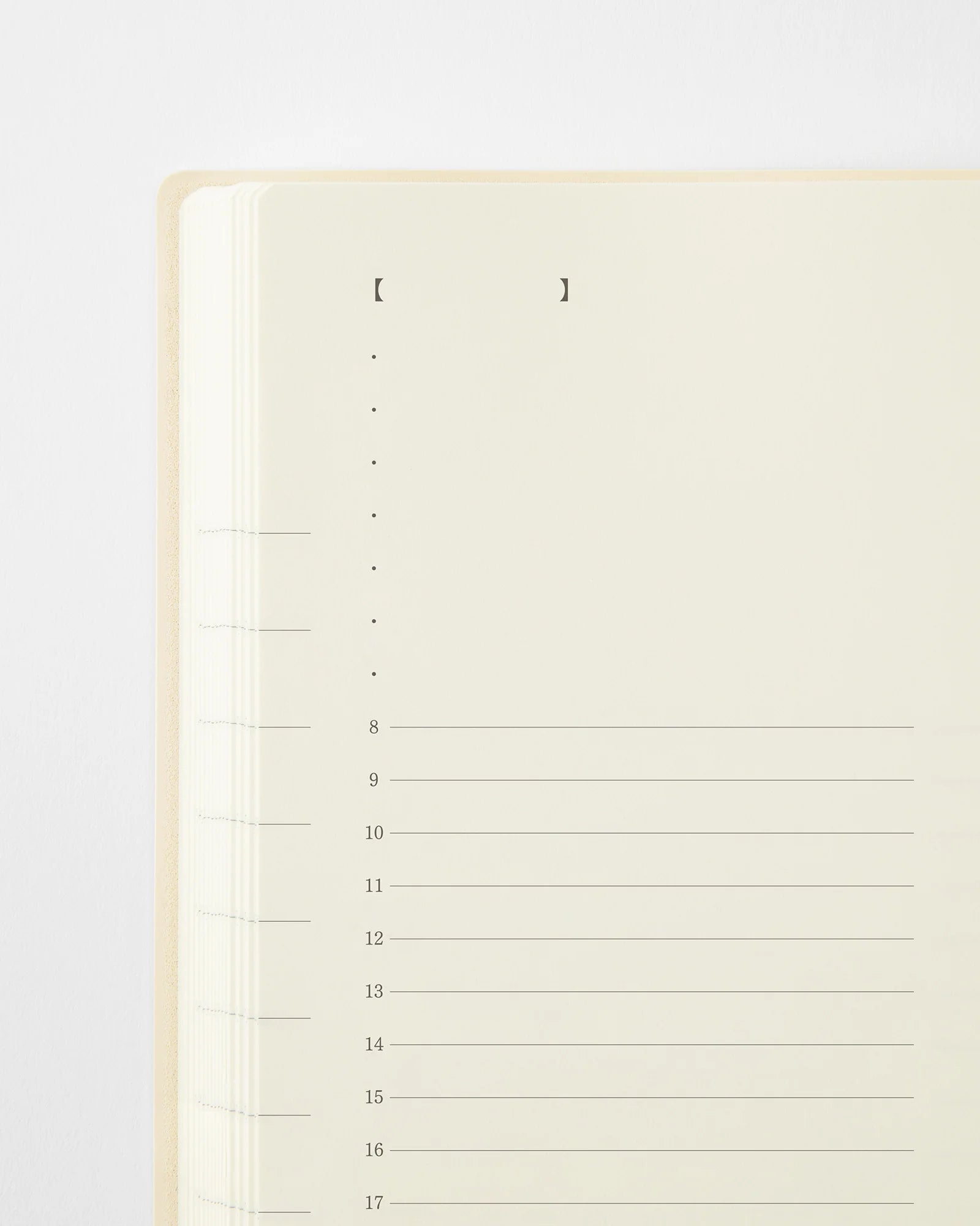 Midori - 2027 1-DAY-1-PAGE (A5 or A6) | MD Notebook Diary