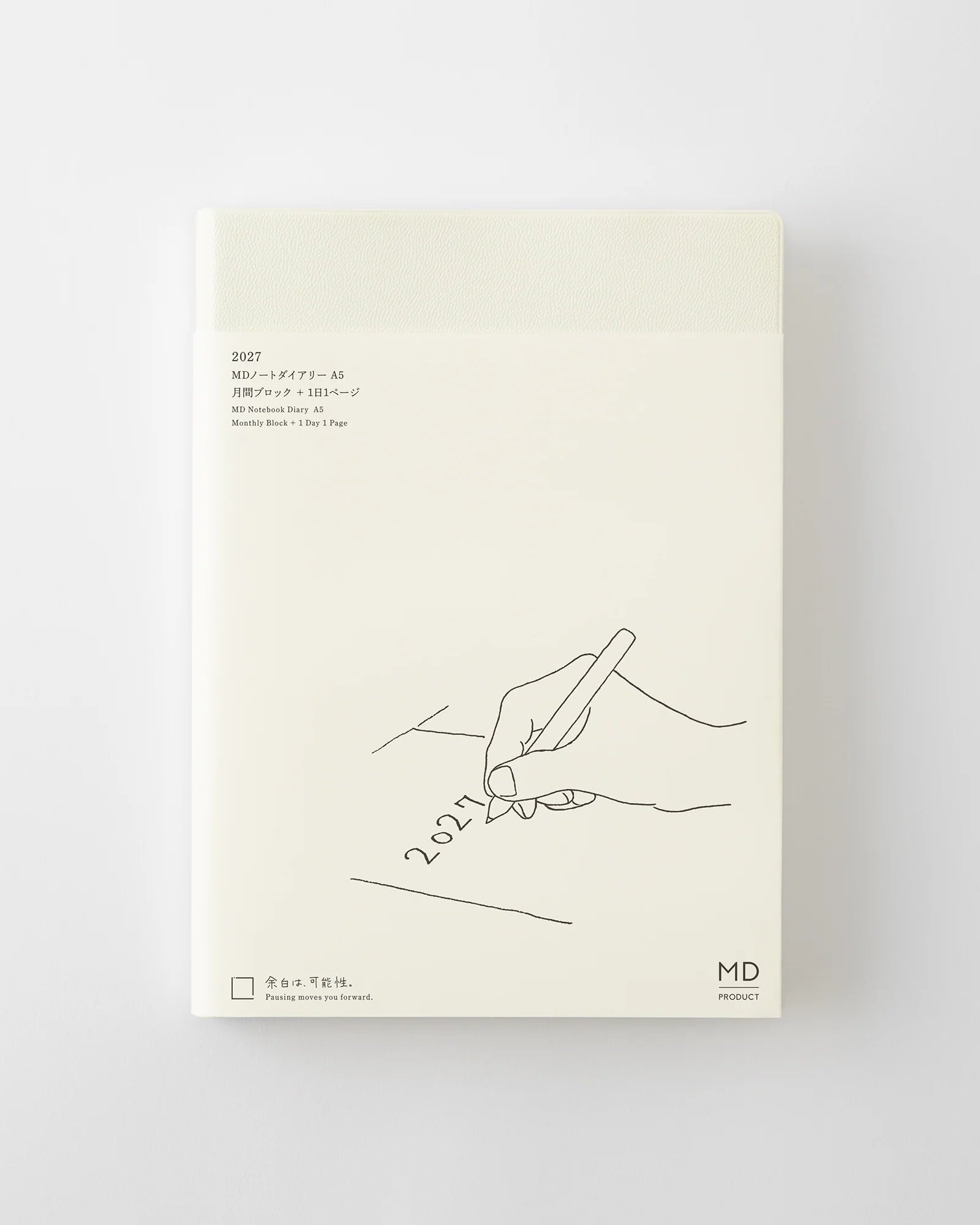Midori - 2027 1-DAY-1-PAGE (A5 or A6) | MD Notebook Diary