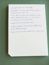 Midori MD A5 Blank Paper Pad