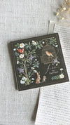 Forest Animals Washi Paper Memo Pad "The Nightingale"