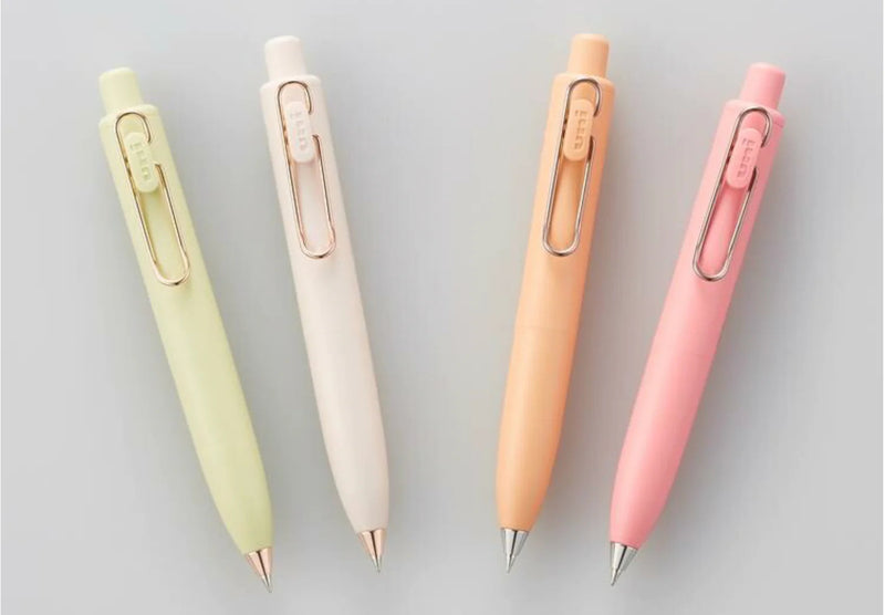 NEW LIMITED EDITION - Uniball One P Gel Pen Rose Gold | O.38 & 0.5 mm Black Ink