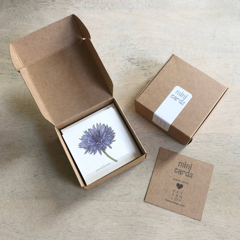 Yeesan Loh - Flowers Mini Cards Set